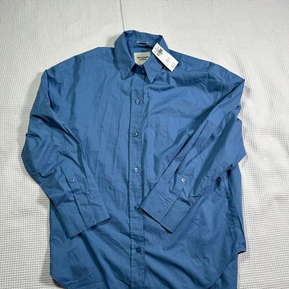 Abercrombie-fitch Women's Blue Shirt